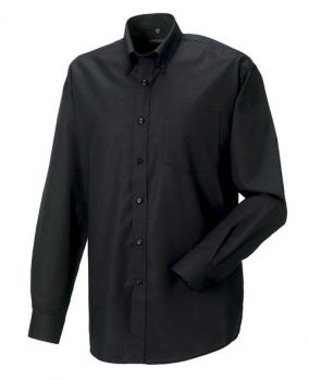 Preview: Oxford Bluse Lang- oder Kurzarm Preview: Oxford Bluse Lang- oder Kurzarm