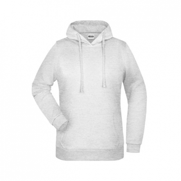 Hoody Lady Graumeliert