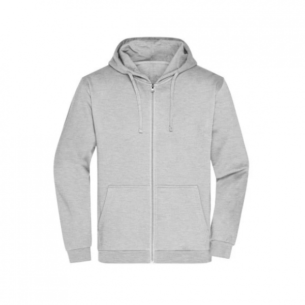 Ziphoody Unisex Graumeliert